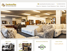 Tablet Screenshot of furnitureplus.org.uk